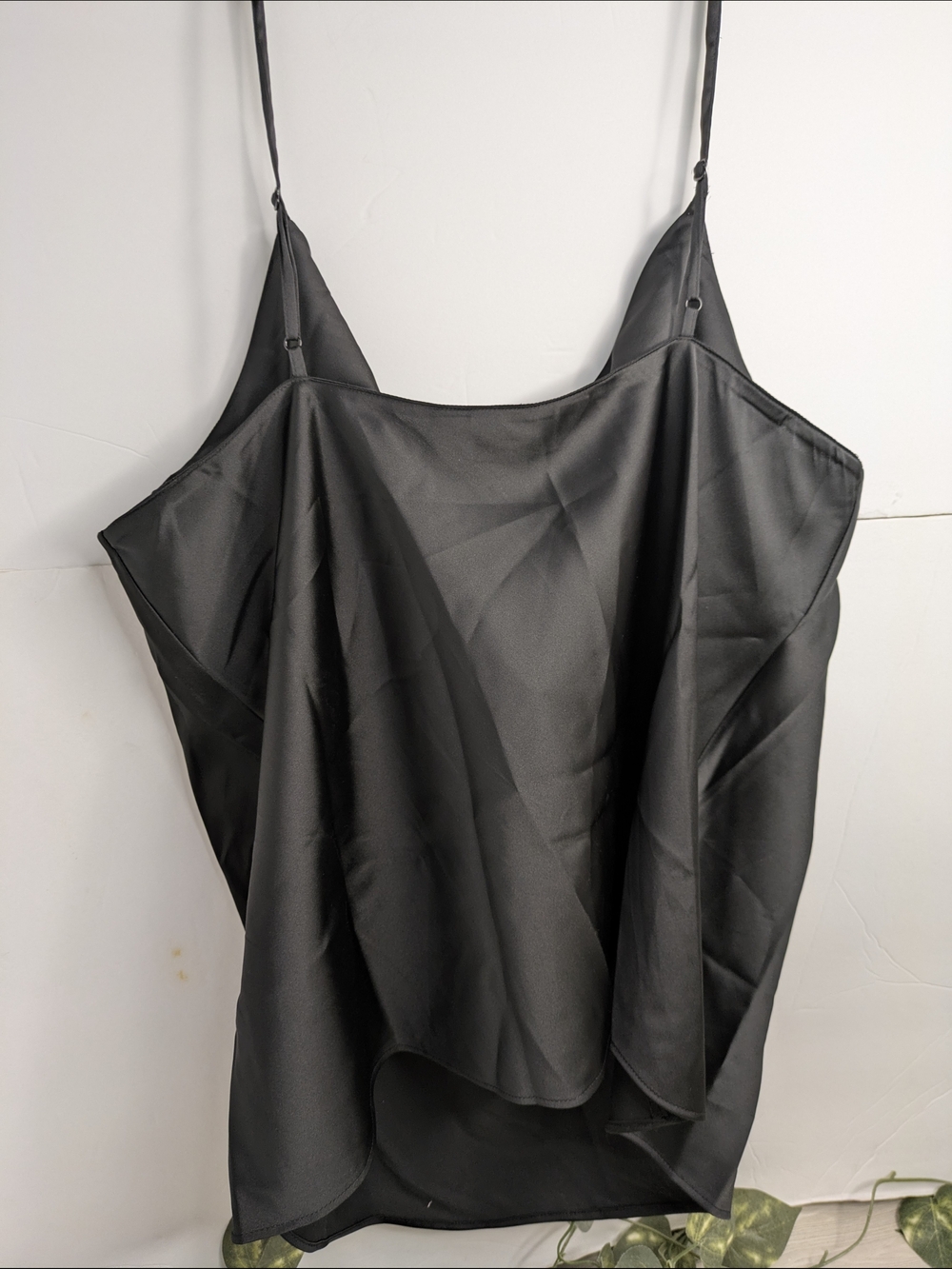 The Drop Women’s Black Satin Cowl Neck Camisole - Picture 5 of 5